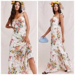 Reformation Jasen Dress Marie Antoinette Size 6 NWT